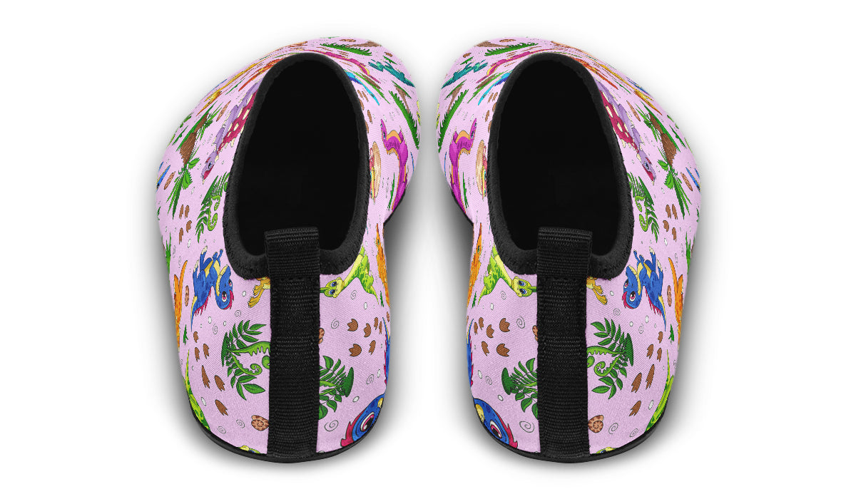 Pink Baby Dinos Water Shoes - Offbeat Sweetie