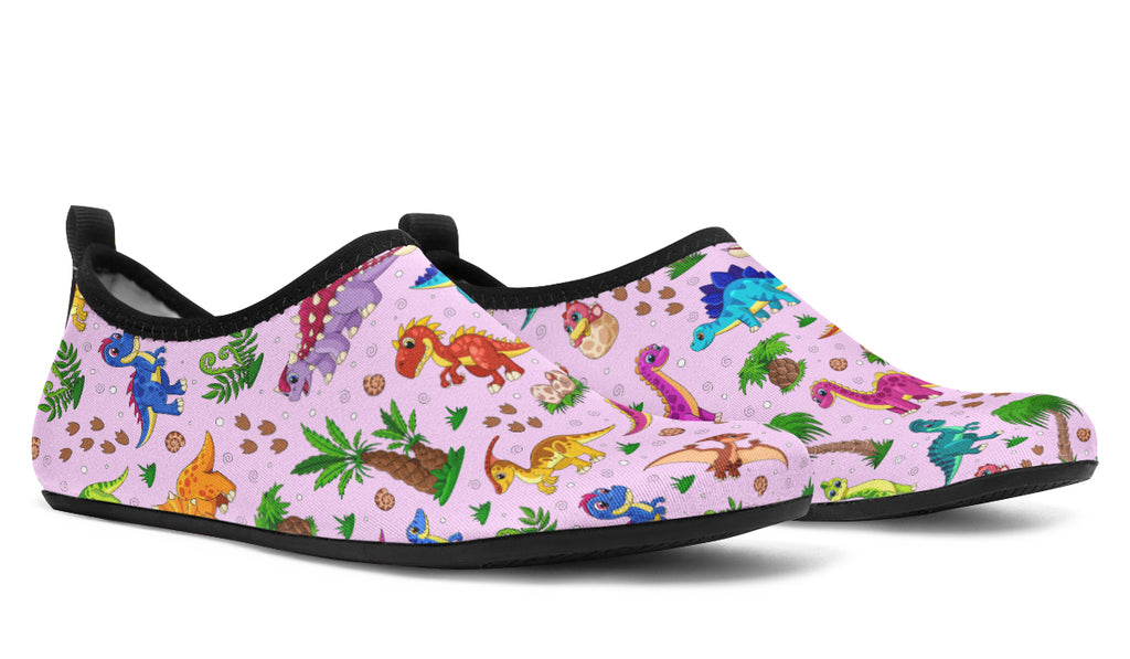 Pink Baby Dinos Water Shoes - Offbeat Sweetie