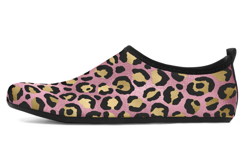 Pink Leopard Water Shoes - Offbeat Sweetie