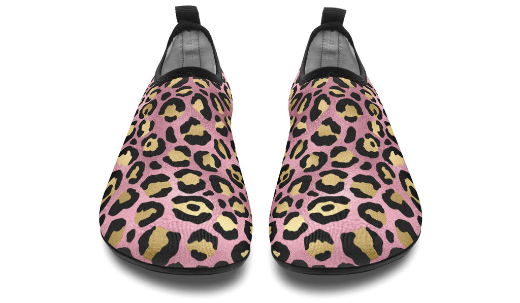 Pink Leopard Water Shoes - Offbeat Sweetie