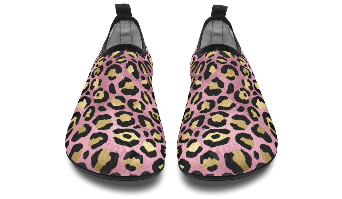 Pink Leopard Water Shoes - Offbeat Sweetie
