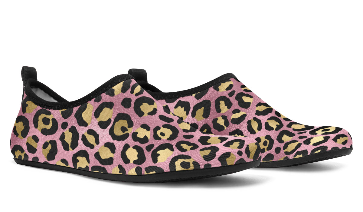 Pink Leopard Water Shoes - Offbeat Sweetie