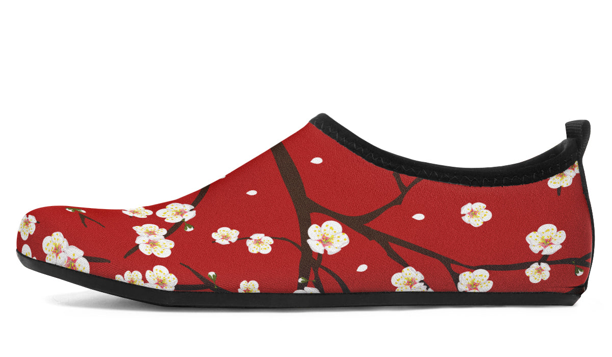 Plum Blossoms Water Shoes - Offbeat Sweetie