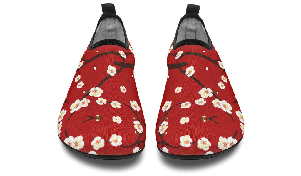 Plum Blossoms Water Shoes - Offbeat Sweetie