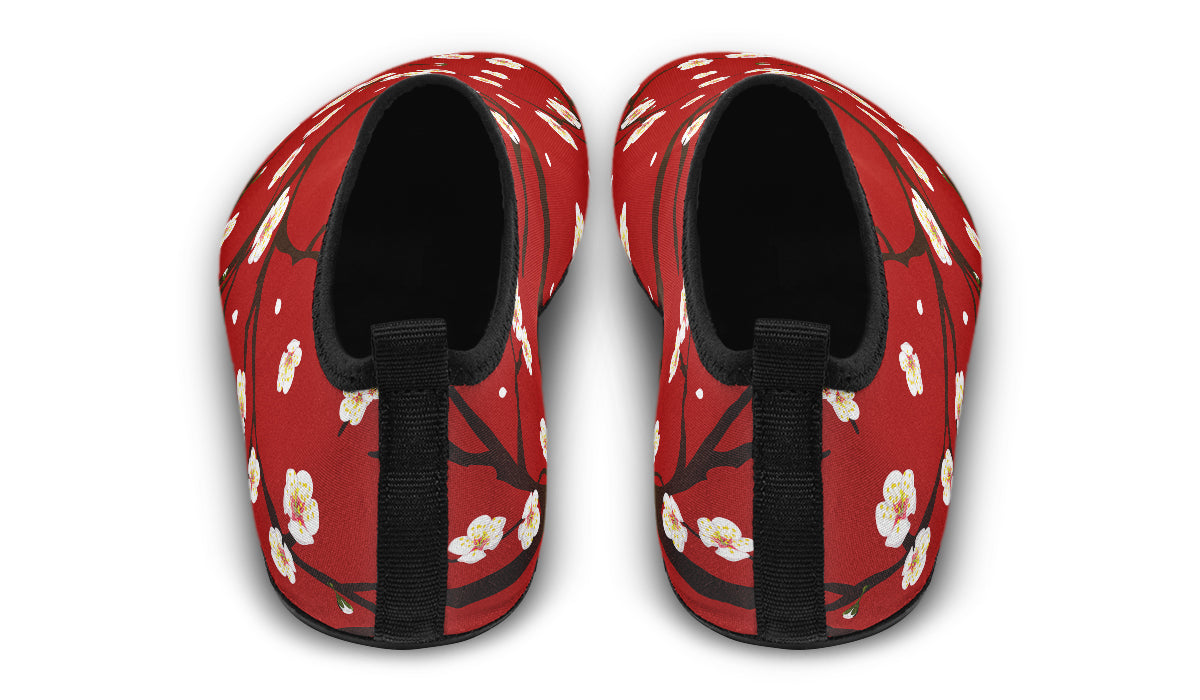 Plum Blossoms Water Shoes - Offbeat Sweetie