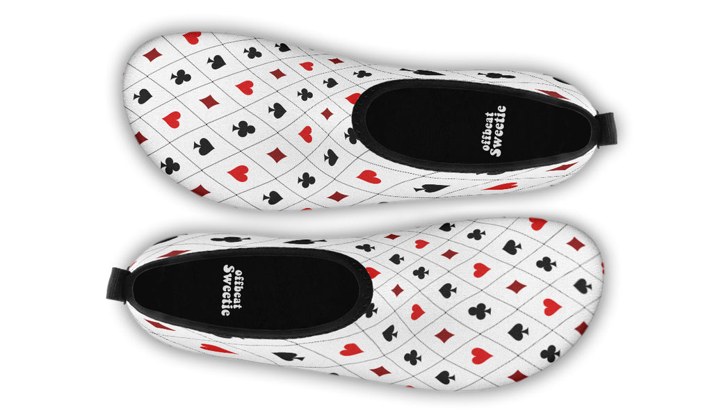 Poker Water Shoes - Offbeat Sweetie