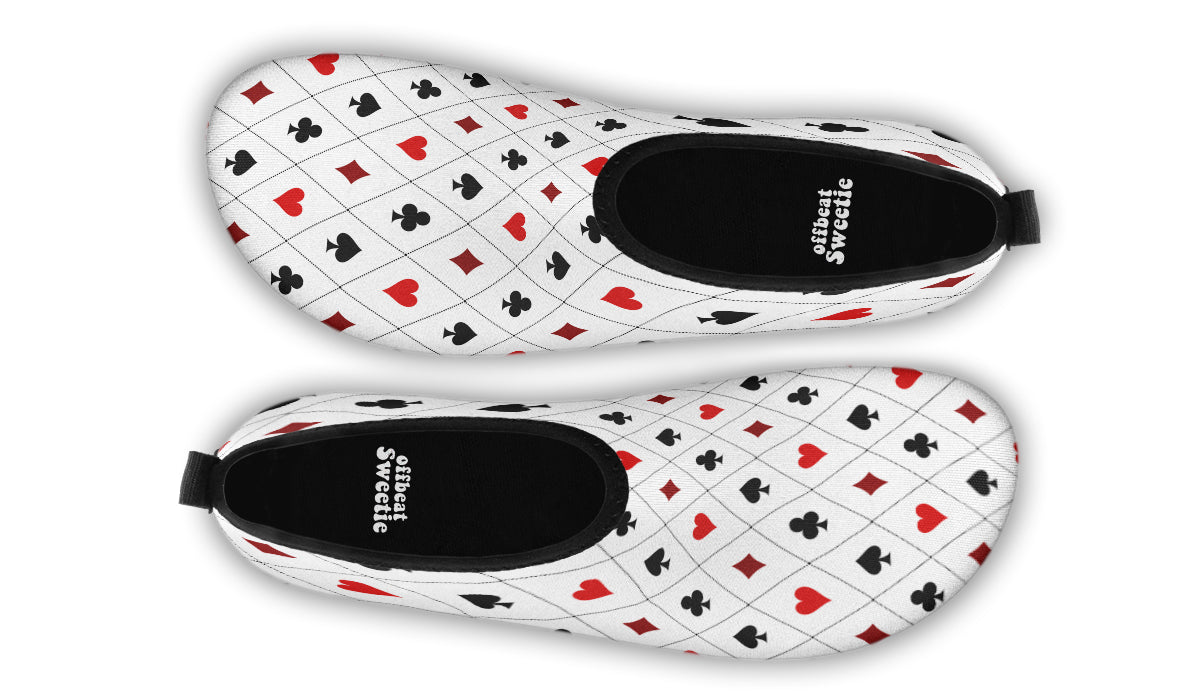 Poker Water Shoes - Offbeat Sweetie