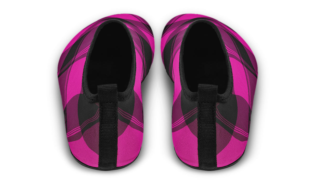 Pretty In Pink Plaid Water Shoes