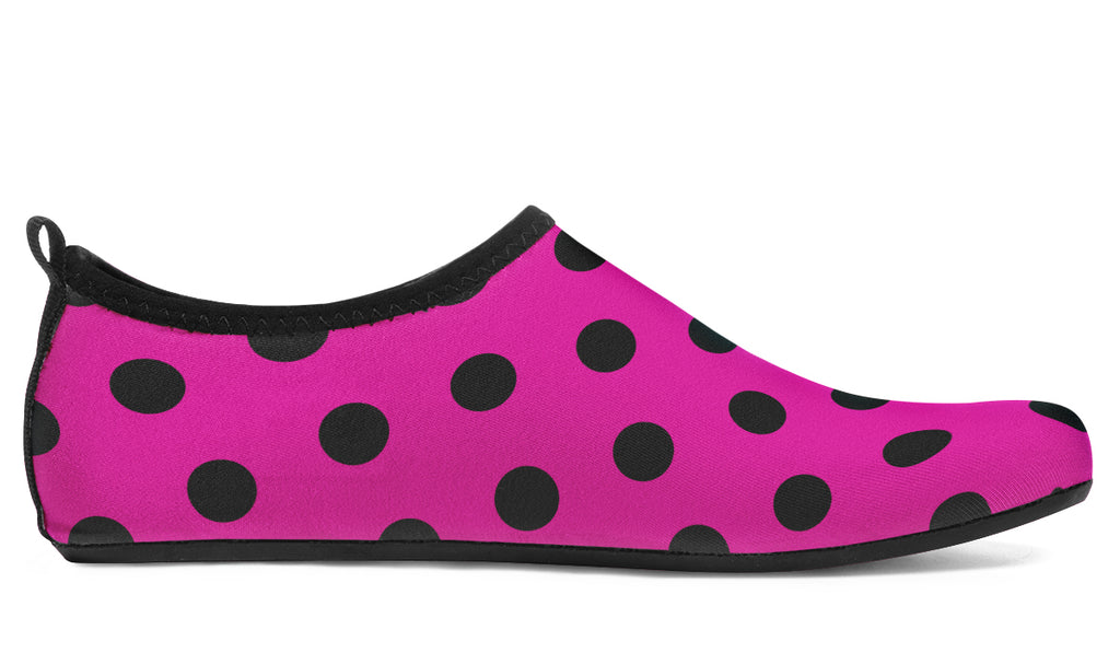 Pretty In Pink Polka Dot Water Shoes
