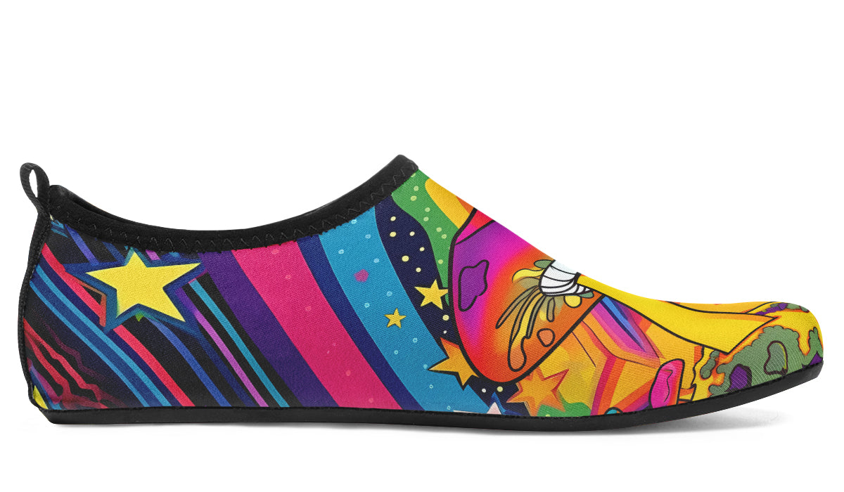 Psychedelic Mushies Water Shoes - Offbeat Sweetie
