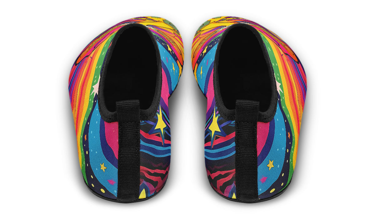 Psychedelic Mushies Water Shoes - Offbeat Sweetie