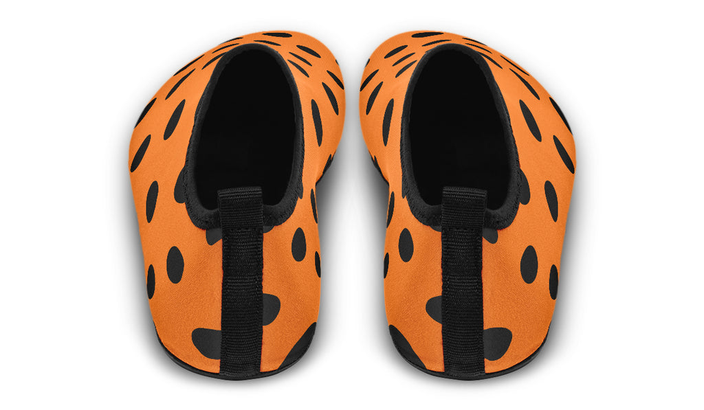 Pumpkin Pop Polka Dot Water Shoes