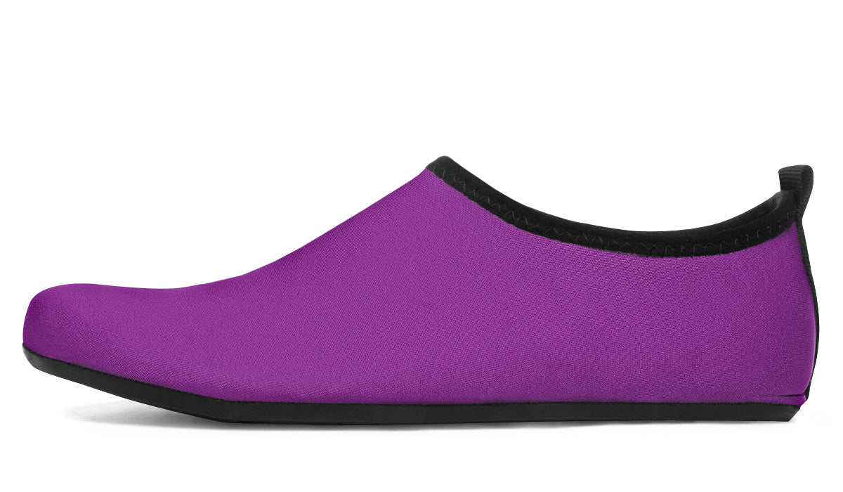 Purple And Pink Mismatch Water Shoes - Offbeat Sweetie