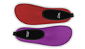 Purple And Red Mismatch Water Shoes - Offbeat Sweetie
