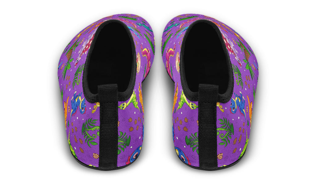 Purple Baby Dinos Water Shoes - Offbeat Sweetie