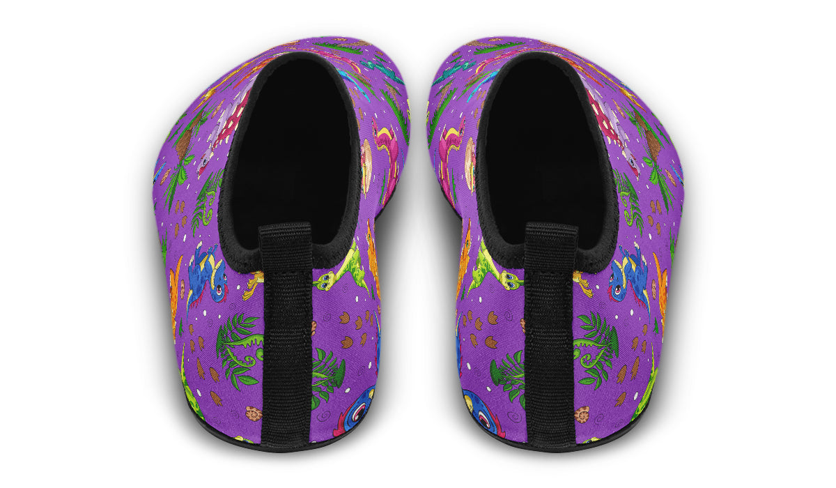 Purple Baby Dinos Water Shoes - Offbeat Sweetie