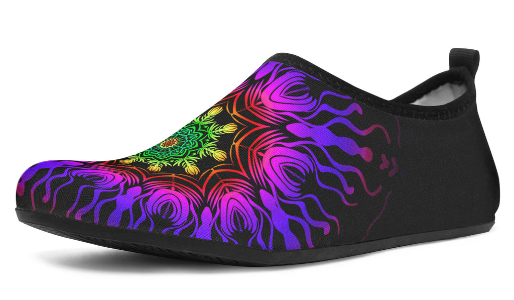 Purple Haze Mandala Water Shoes - Offbeat Sweetie