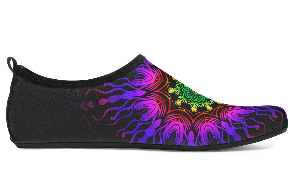 Purple Haze Mandala Water Shoes - Offbeat Sweetie