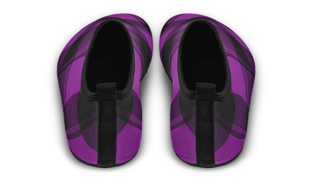 Purple Reign Plaid Water Shoes