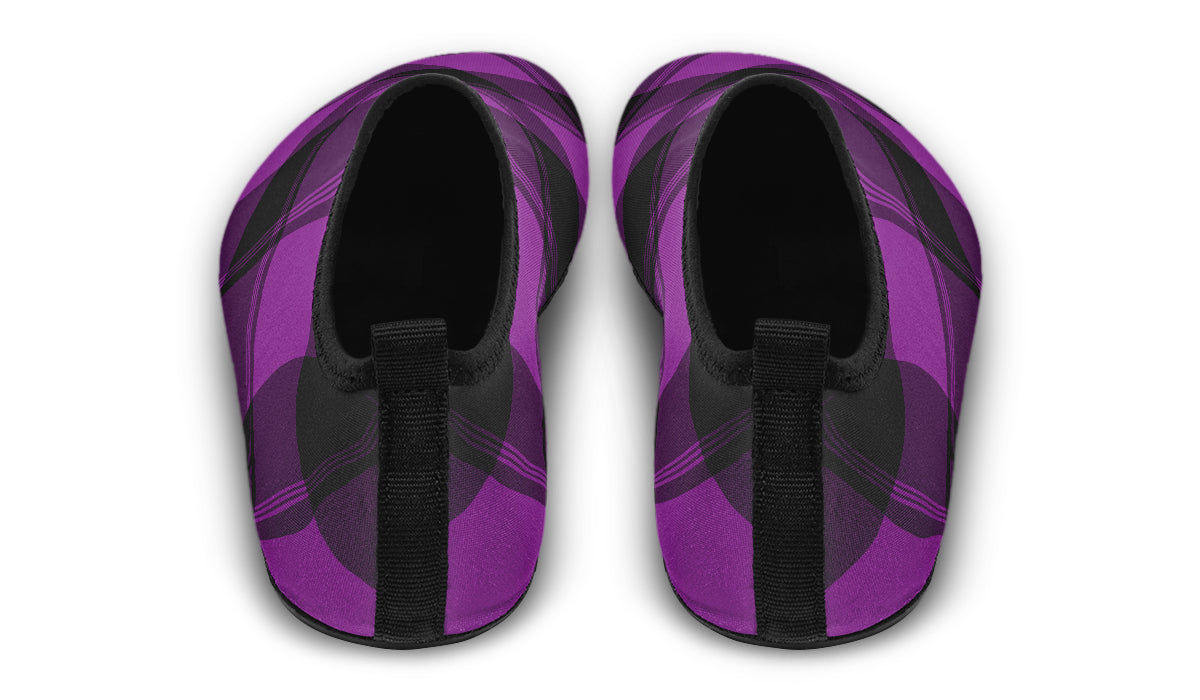 Purple Reign Plaid Water Shoes