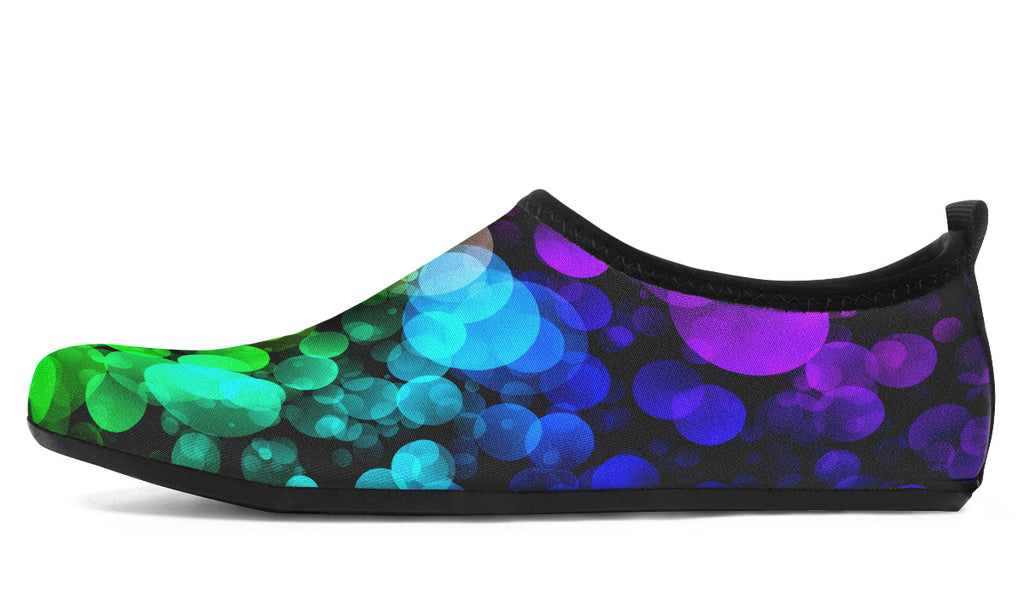 Rainbow Bubbles Water Shoes - Offbeat Sweetie