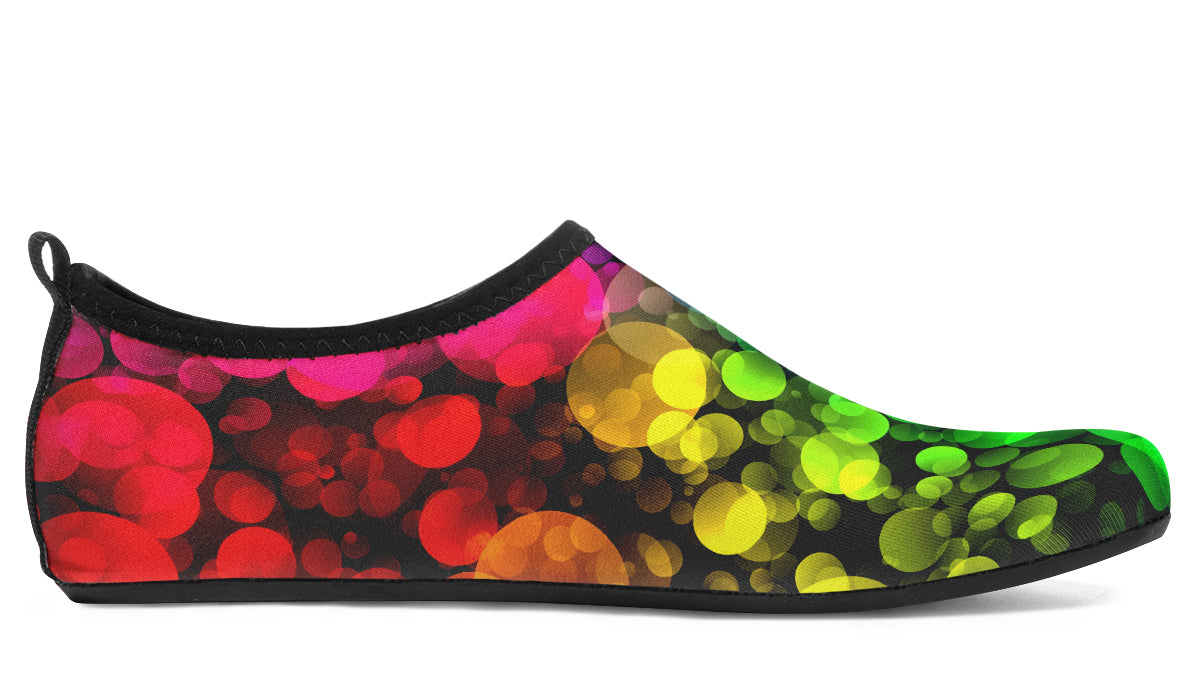 Rainbow Bubbles Water Shoes - Offbeat Sweetie