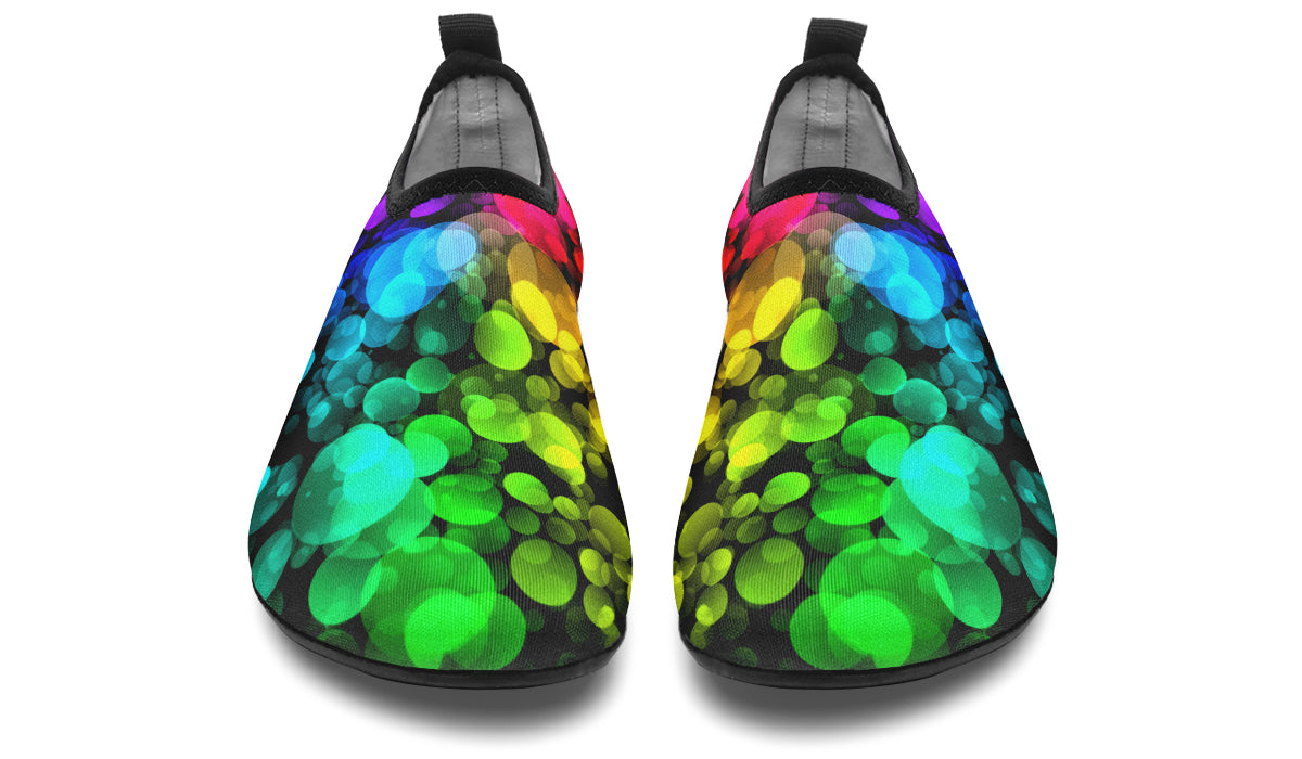 Rainbow Bubbles Water Shoes - Offbeat Sweetie
