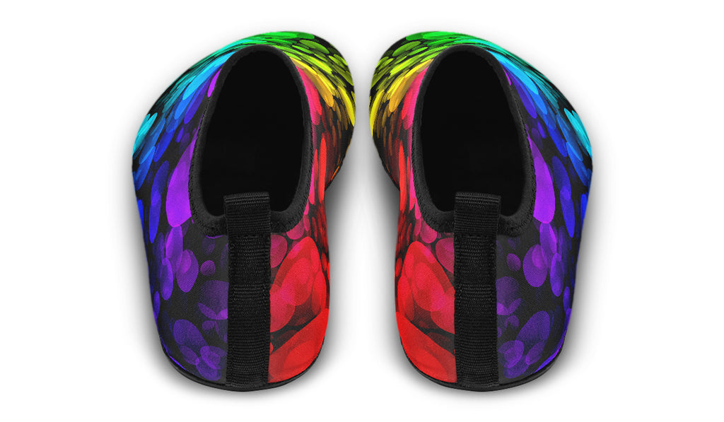 Rainbow Bubbles Water Shoes - Offbeat Sweetie