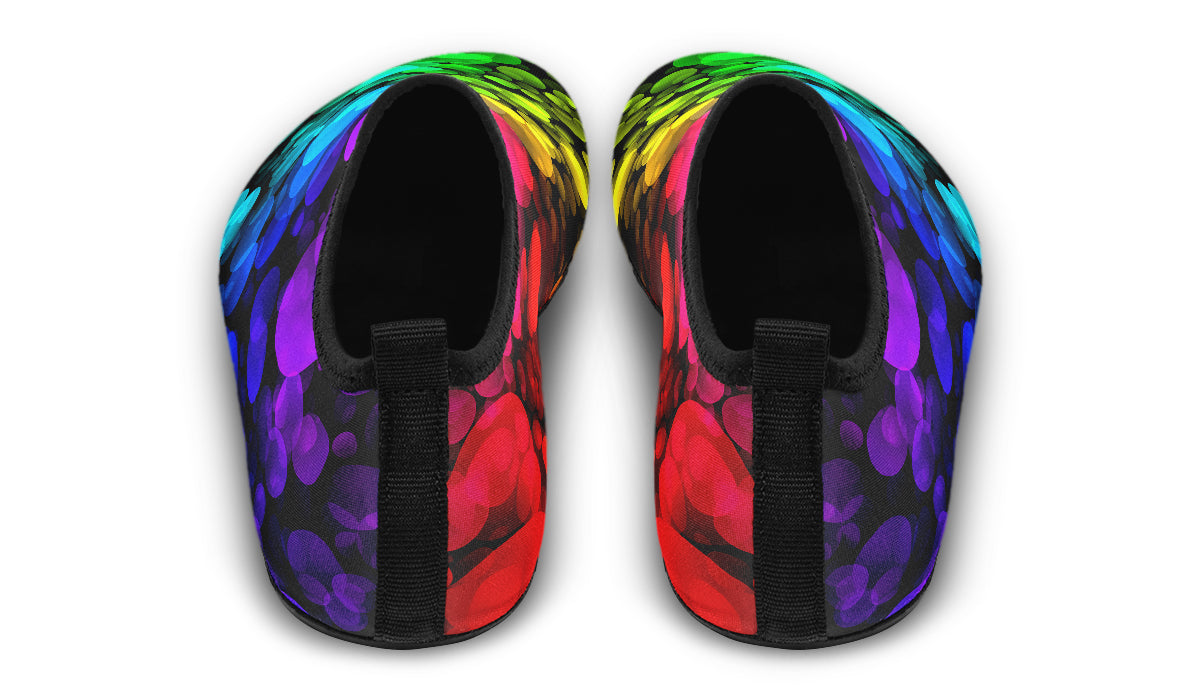 Rainbow Bubbles Water Shoes - Offbeat Sweetie