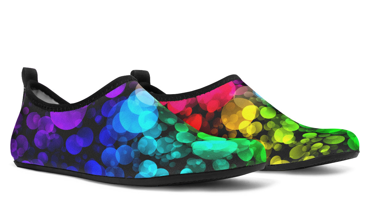 Rainbow Bubbles Water Shoes - Offbeat Sweetie