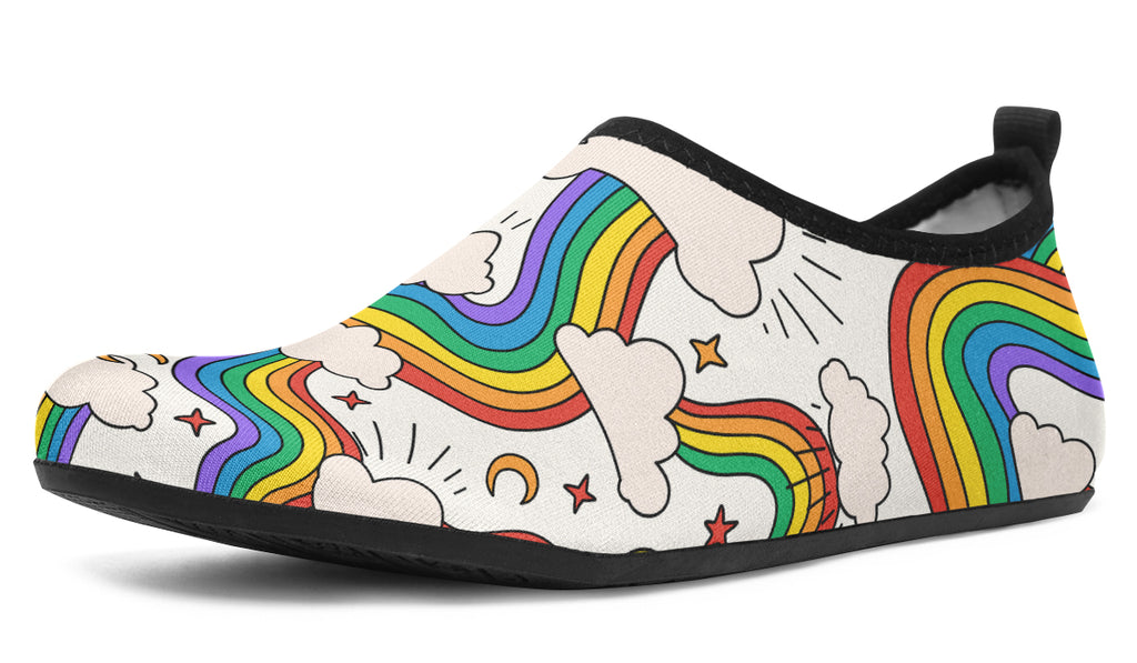 Rainbow Dreams Water Shoes - Offbeat Sweetie