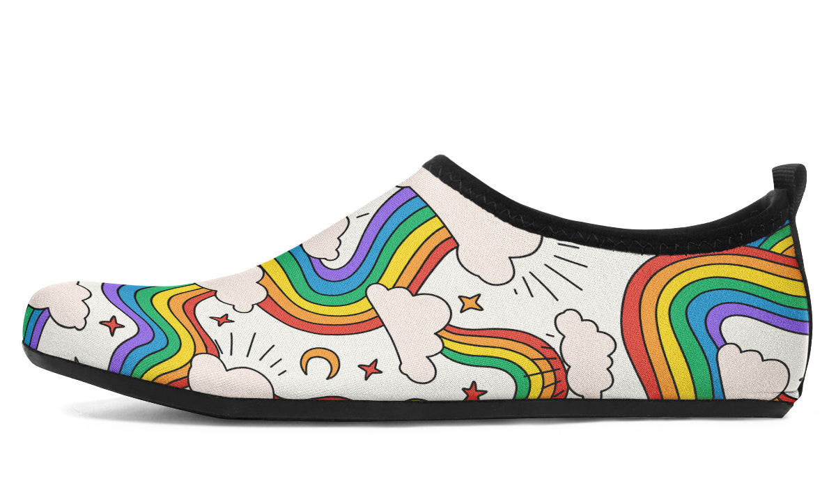 Rainbow Dreams Water Shoes - Offbeat Sweetie