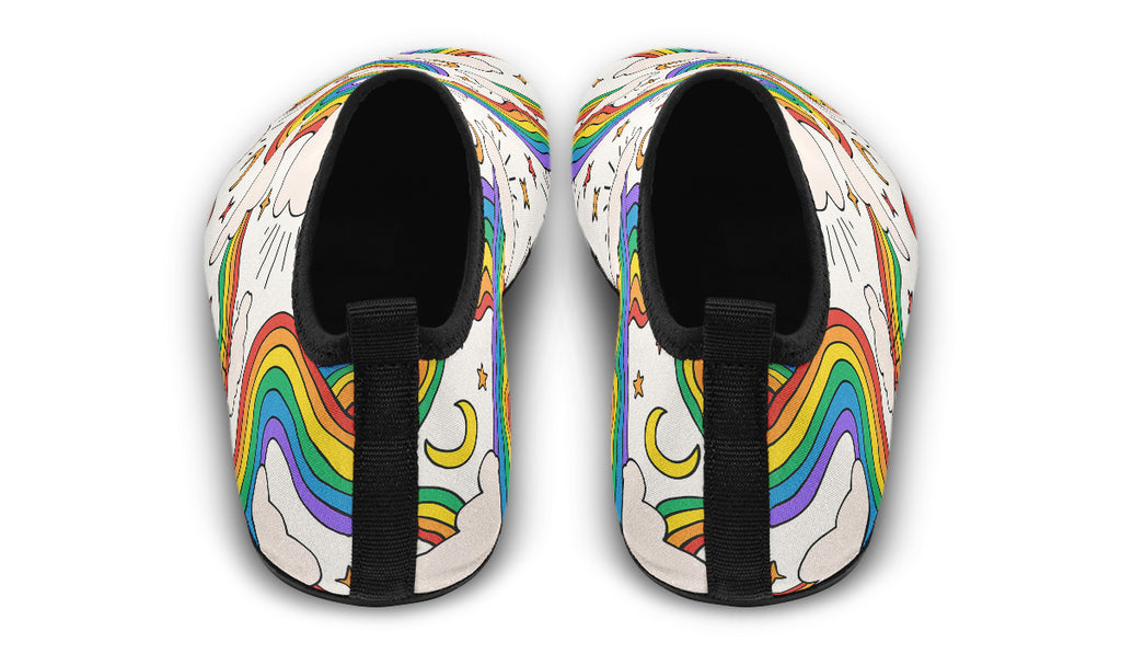 Rainbow Dreams Water Shoes - Offbeat Sweetie