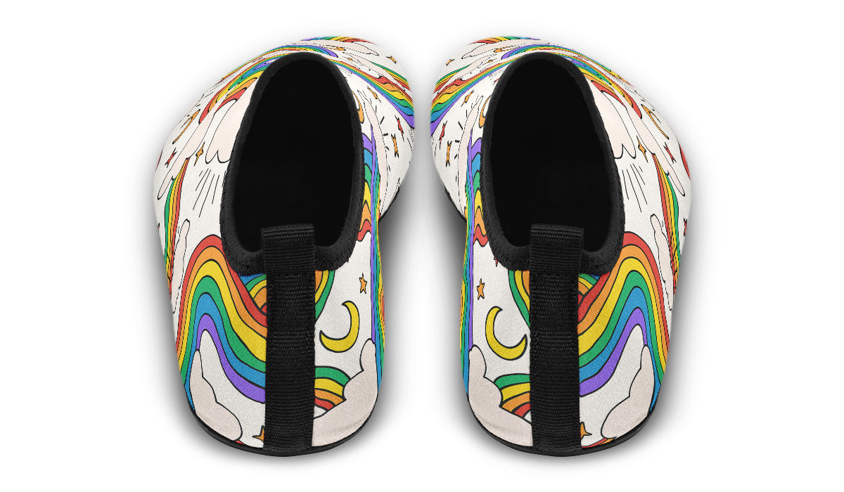 Rainbow Dreams Water Shoes - Offbeat Sweetie