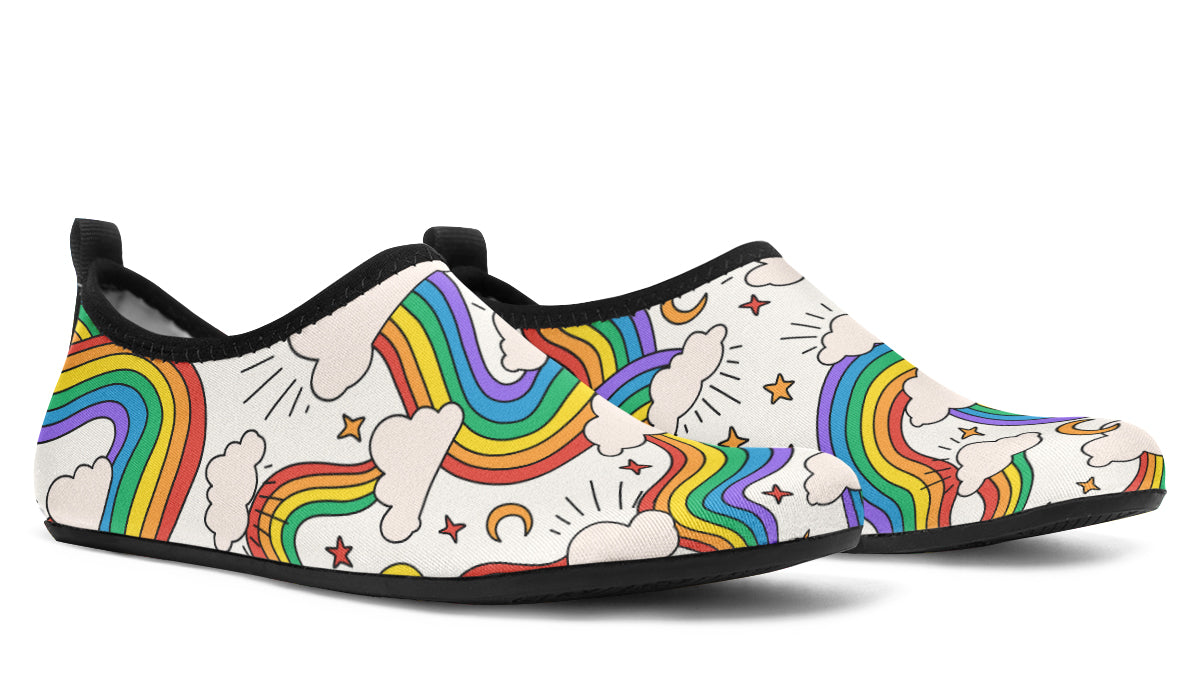 Rainbow Dreams Water Shoes - Offbeat Sweetie