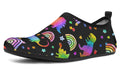 Rainbow Dinos Water Shoes - Offbeat Sweetie