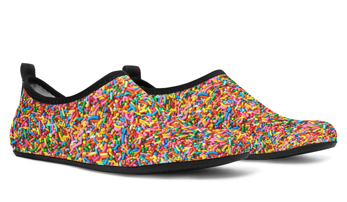 Rainbow Sprinkles Water Shoes - Offbeat Sweetie
