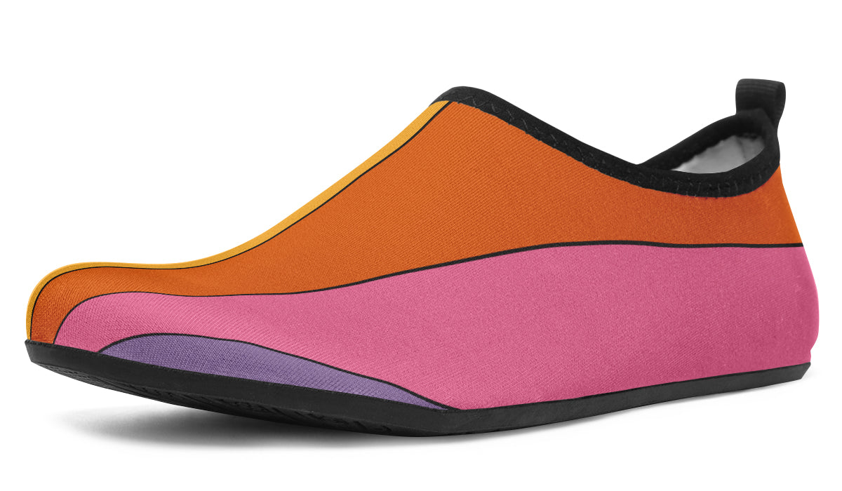 Retro Rainbow Water Shoes - Offbeat Sweetie