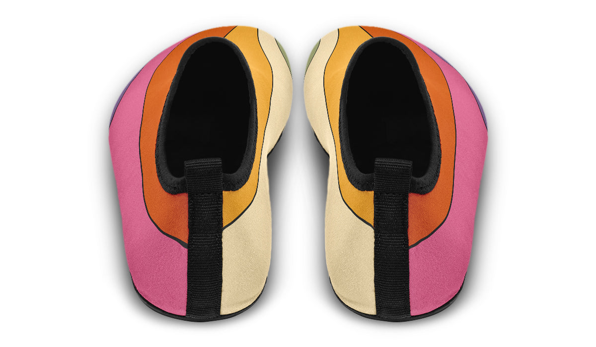 Retro Rainbow Water Shoes - Offbeat Sweetie