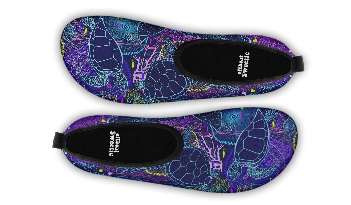 Sea Turtles Water Shoes - Offbeat Sweetie