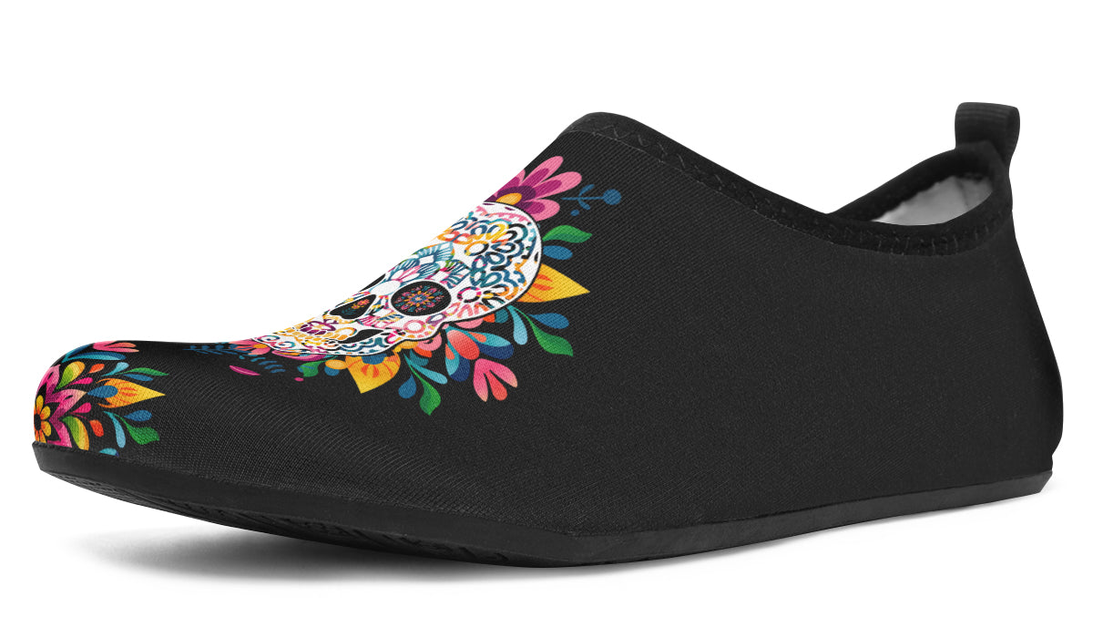 Sugar Skull Water Shoes - Offbeat Sweetie