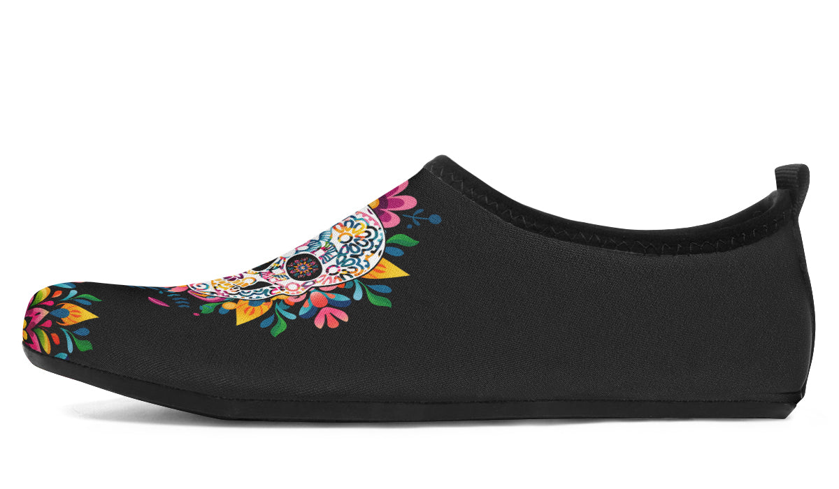 Sugar Skull Water Shoes - Offbeat Sweetie