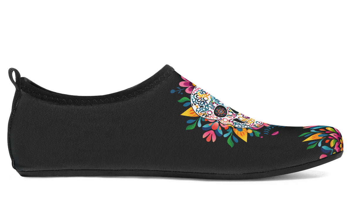 Sugar Skull Water Shoes - Offbeat Sweetie