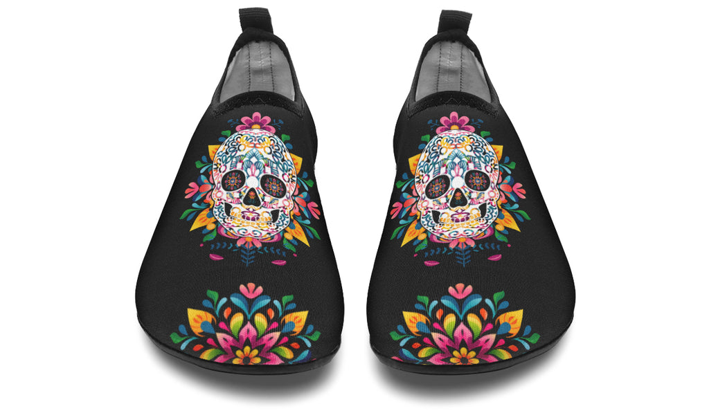 Sugar Skull Water Shoes - Offbeat Sweetie