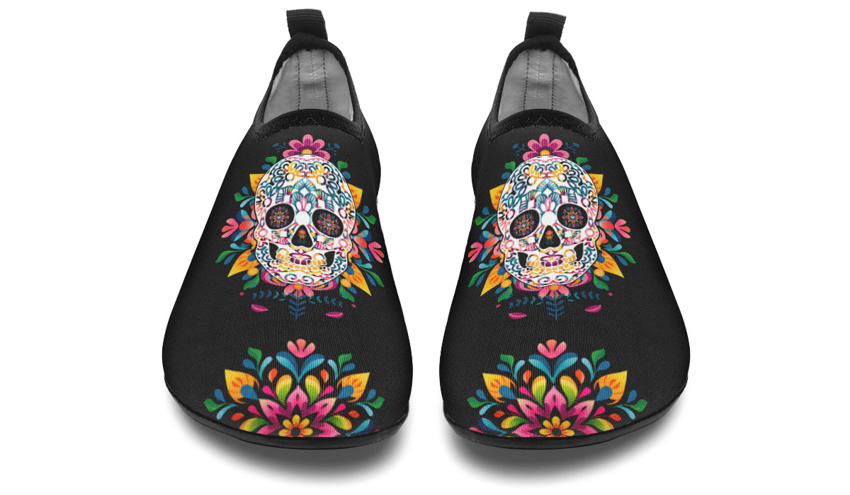 Sugar Skull Water Shoes - Offbeat Sweetie