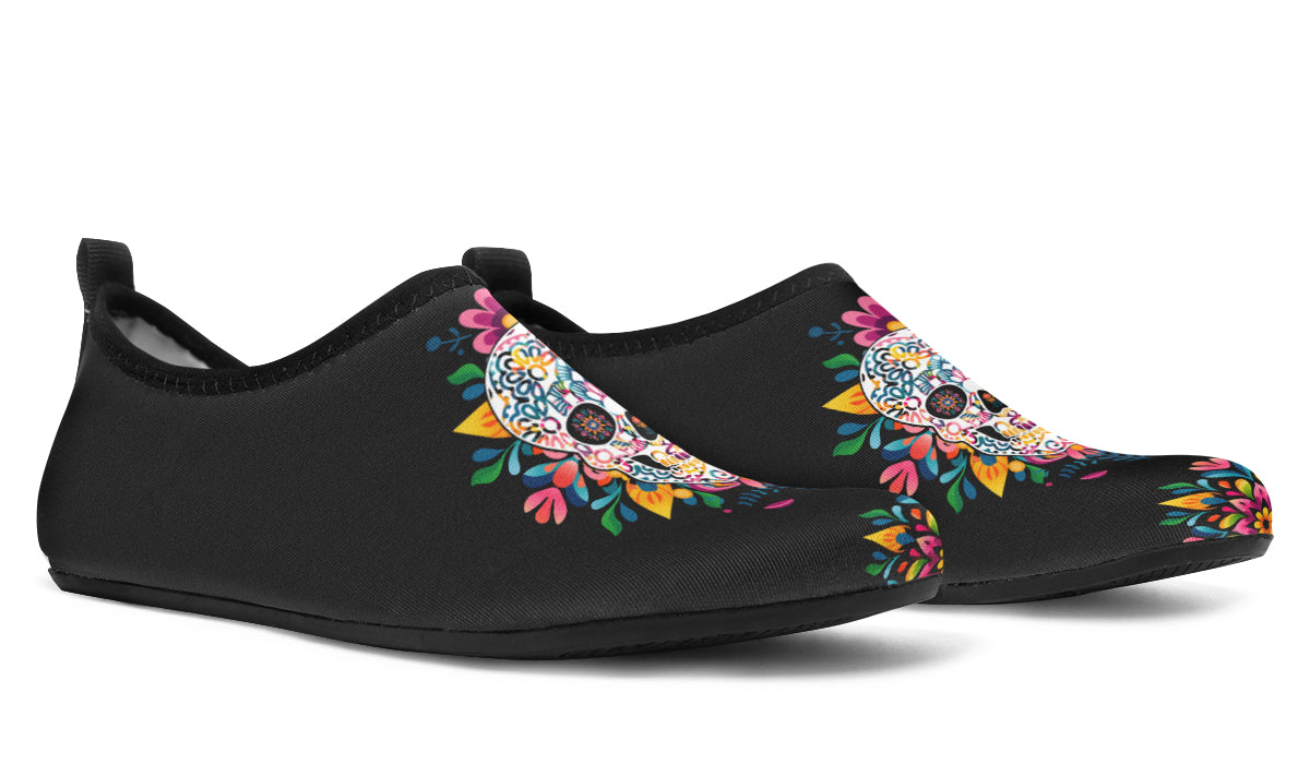 Sugar Skull Water Shoes - Offbeat Sweetie