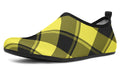 Sunny Yellow Plaid Water Shoes