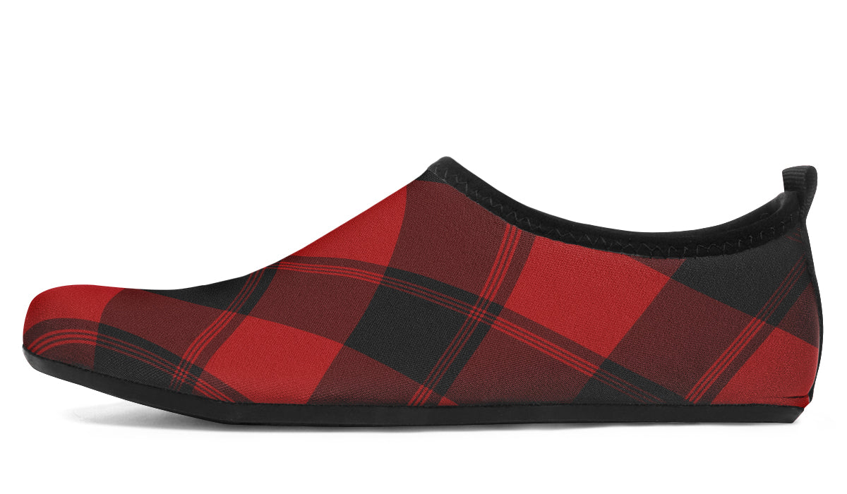 Toffee Apple Plaid Water Shoes