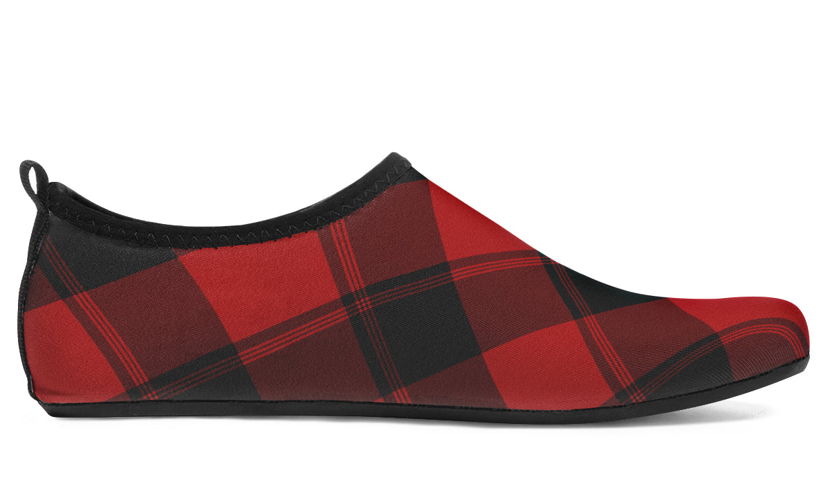 Toffee Apple Plaid Water Shoes