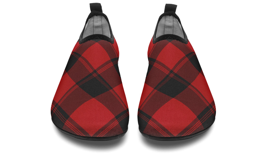 Toffee Apple Plaid Water Shoes